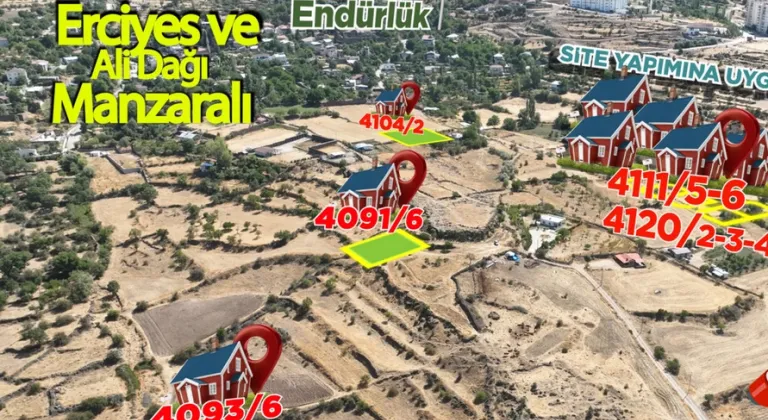 Kayseri Talas'ta villa fırsatı