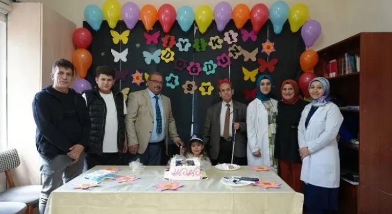 Kayseri Zabıtası Minik Asya'nın Doğum Gününü Kutladı

