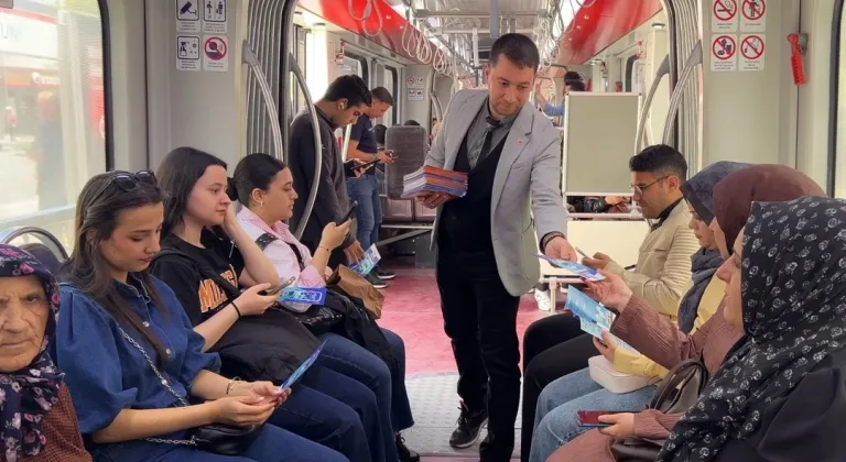 Kayserililere sahada KBB Trafik uygulaması tanıtımı