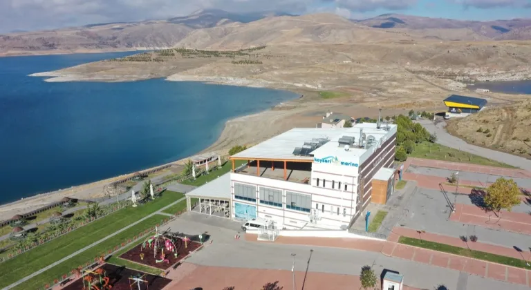 Kayseri'nin denizi 'Kuşçu Marina' sezonu açıyor