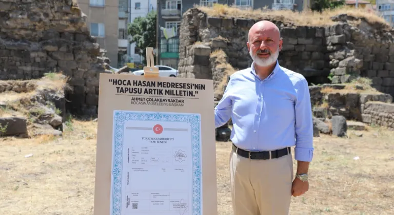 Kayseri'nin ilk medresesinde restorasyon zamanı