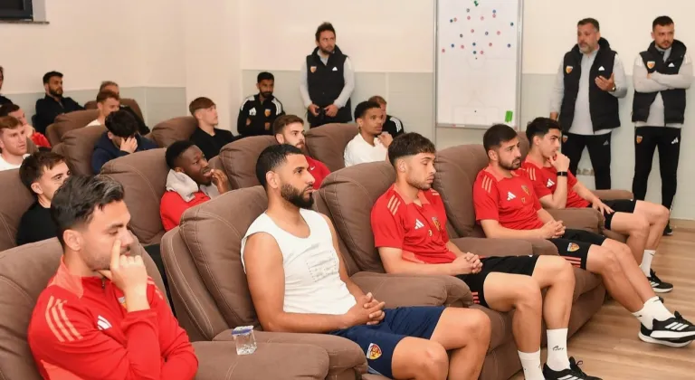 Kayserispor'a moral ziyareti