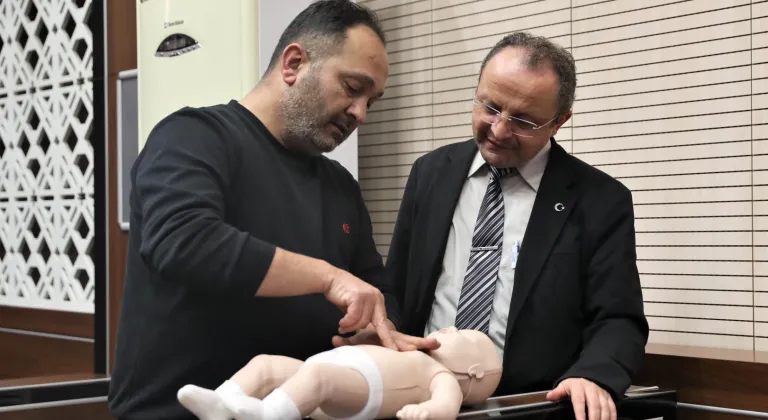 Keçiören Belediyesi personeline 'ilk yardım' eğitimi