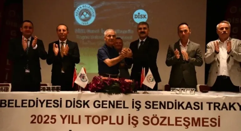 Keşan Belediyesi ve İşçi Sendikası Arasında Toplu İş Sözleşmesi İmzalandı