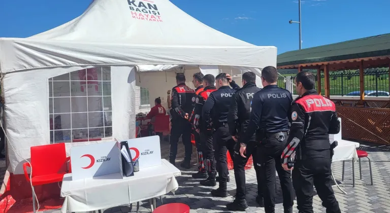 Keşan polisinden hayat veren bağış