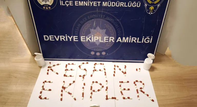 Keşan’da gece yarısı narkotik operasyonu