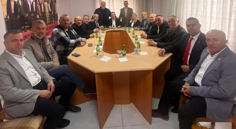 Keşan’da Muhtarlardan Esnaf Odalarına “Hayırlı Olsun” Ziyareti