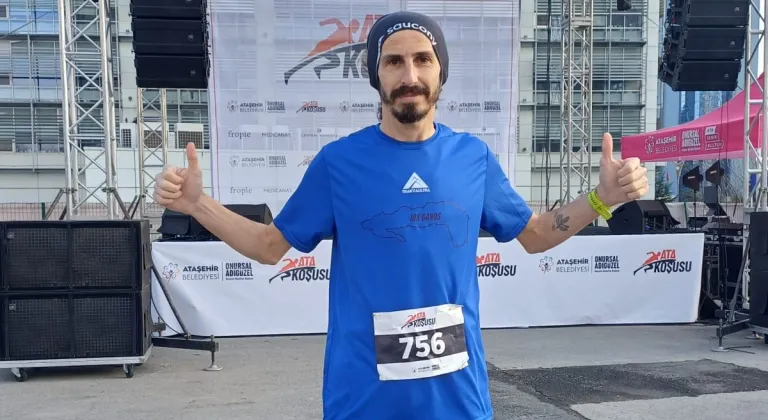 Keşanlı koşucu Ataşehir Ata Koşusu’ndan birincilikle döndü