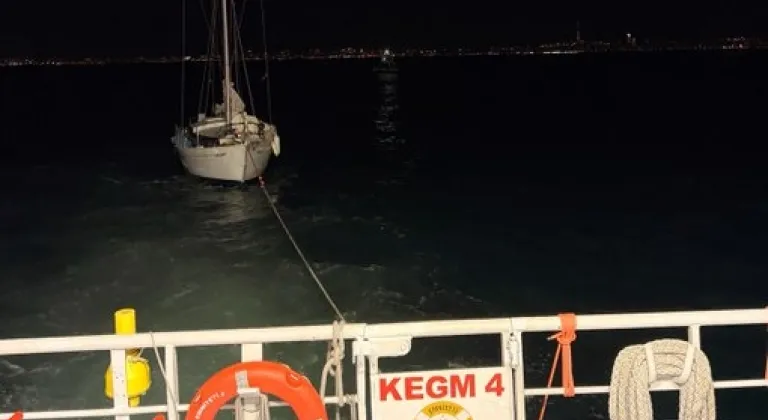 Kınalıada açıklarında korku dolu anlar
