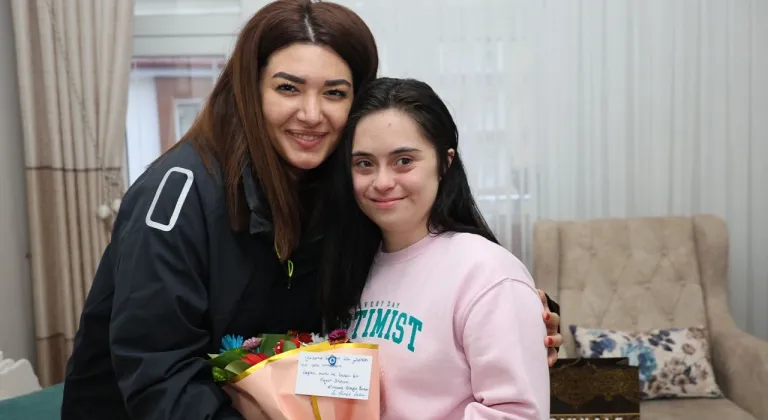 Kırıkkale’de İrem’e yürek ısıtan ziyaret