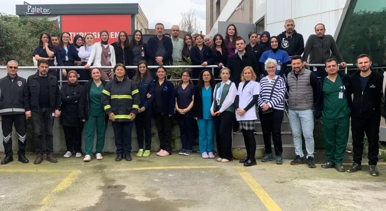 KOBİTEM’in yangın eğitimi ile hastaneler güvende