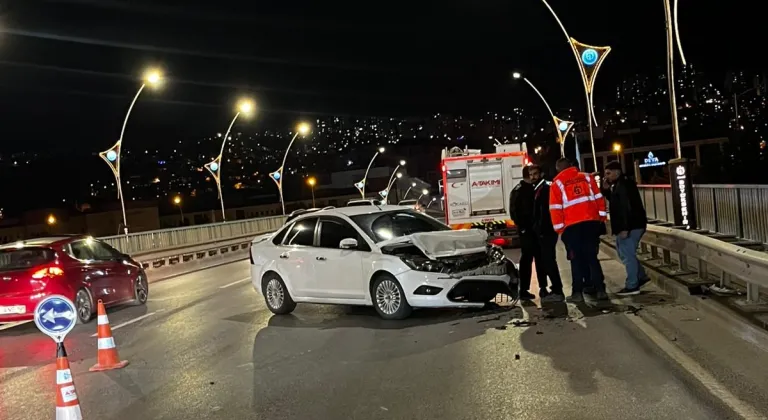 Kocaeli A Takımı’ndan kazaya ilk müdahale