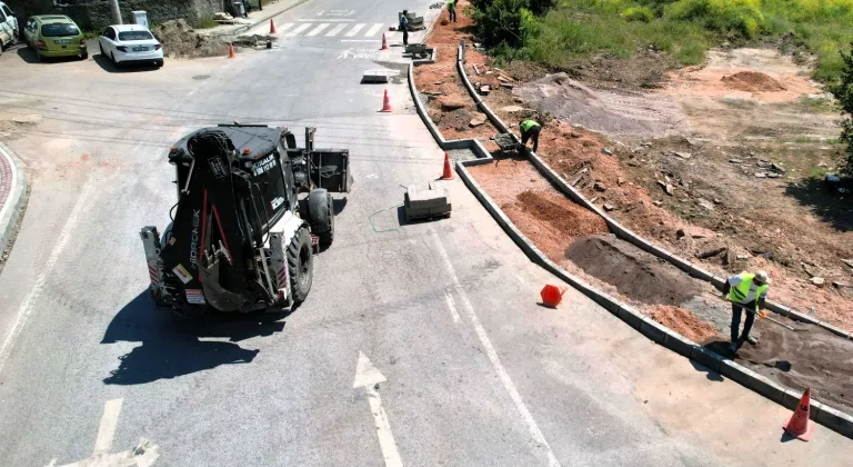 Kocaeli Başiskele’de trafik akışına yeni dokunuşlar