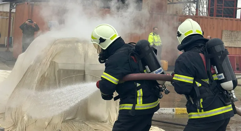 Kocaeli Büyükşehir İtfaiyesi’nden hayat kurtaran eğitimler