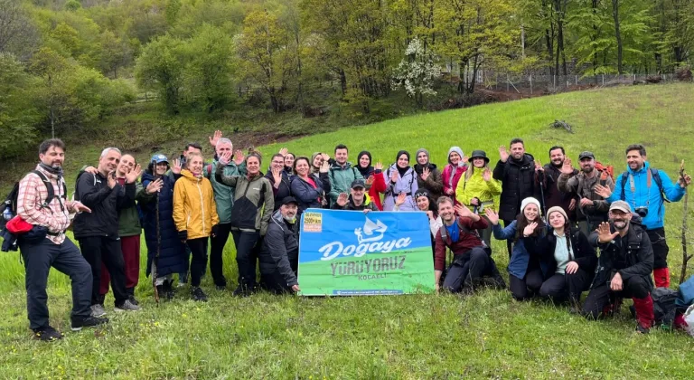 Kocaeli Büyükşehir’in doğa yürüyüşüne büyük ilgi