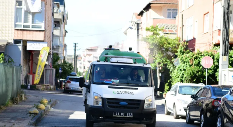 Kocaeli Çayırova’da vektörle mücadele sürüyor