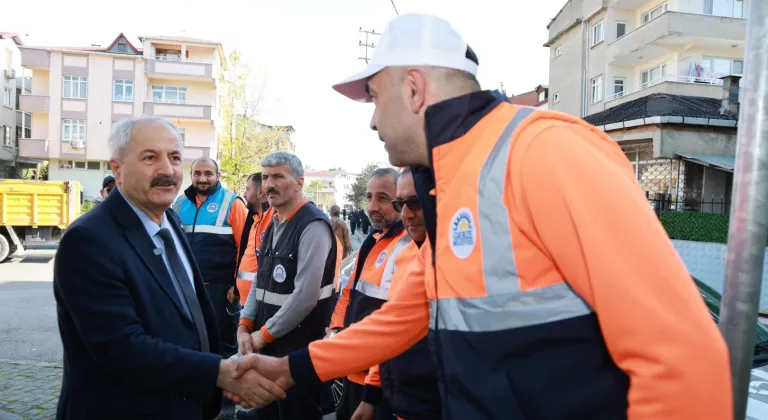 Kocaeli Gebze’de bahar temizliği devam ediyor