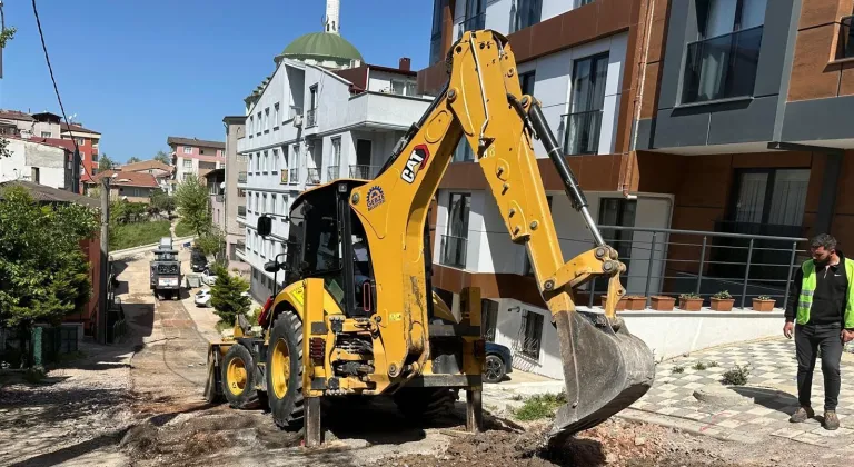 Kocaeli Gebze’de üstyapı çalışmaları hız kesmeden devam ediyor