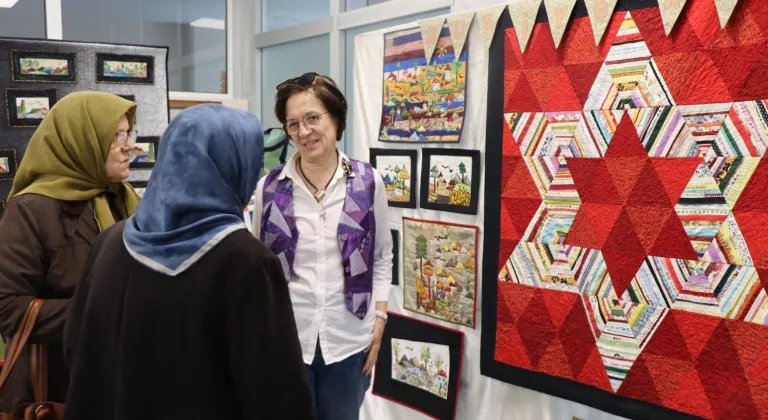 Kocaeli İzmit'te Dünya Sanat Günü’ne özel Kırkyama söyleşisi 