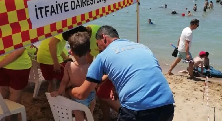 Kocaeli Sahillerinde Zabıta, Çocukların Yanında
