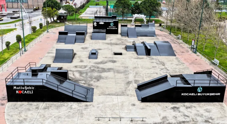 Kocaeli Sekapark’ta Skate Park yenilendi