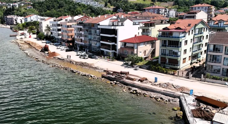 Kocaeli Ulaşlı’daki olası taşkın riskine dal kırıcı set!