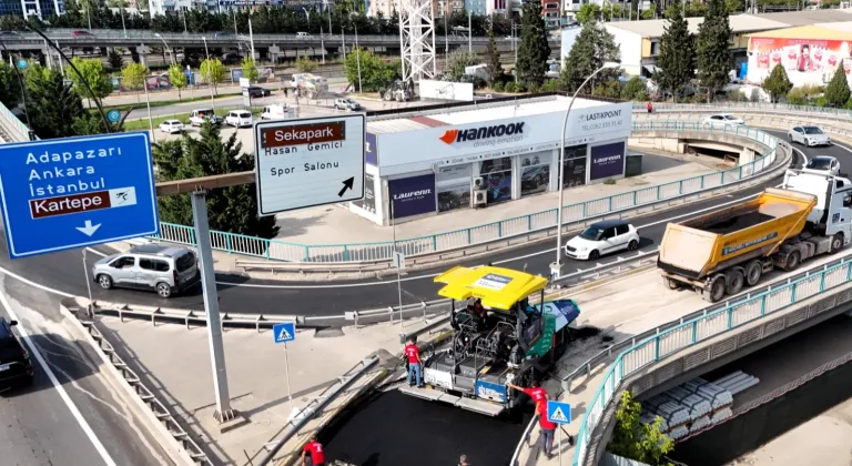 Kocaeli’de 15 Temmuz Kavşağı’nda Yol Konforu Yenilendi