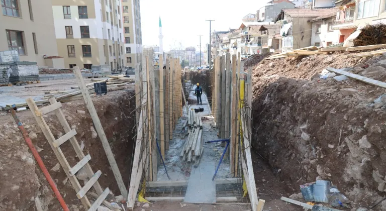 Kocaeli'de 360 metrelik dere ıslahı ile güvenli altyapı