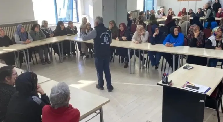 Kocaeli'de Afet Farkındalık Eğitimi Başlatıldı