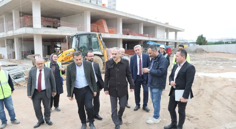 Kocaeli'de Başkan Çiftçi’den spor lisesine yakın takip