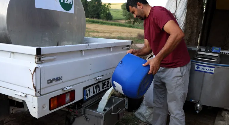 Kocaeli’de Süt Üreticilerine Soğutma Tankı Desteği