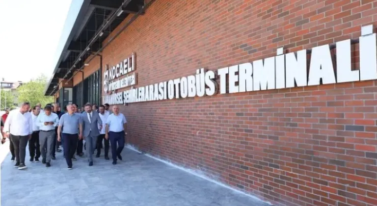Kocaeli’de Ulaşımda Yeni Dönem: Terminal Hazır Hale Geliyor

