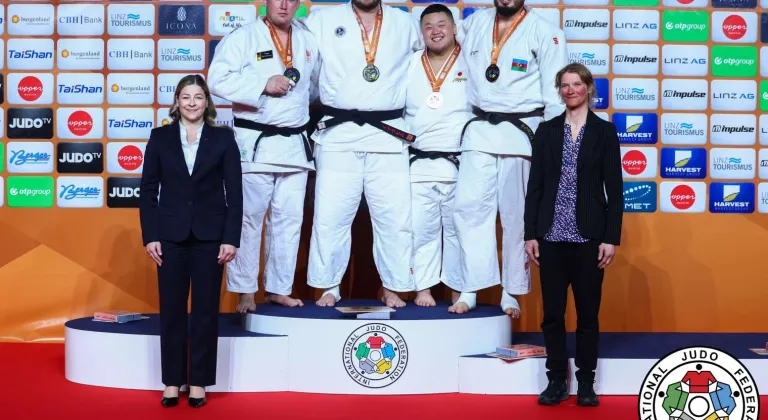 Kocaelili milli judocu Tataroğlu’ndan Avusturya’da altın zafer