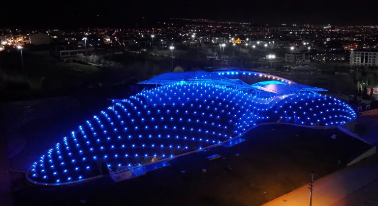 Konya Büyükşehir'den 'mavi' farkındalık