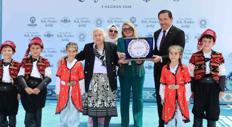 Konya Karatay’da kültürel miras halk oyunlarıyla yaşatıldı
