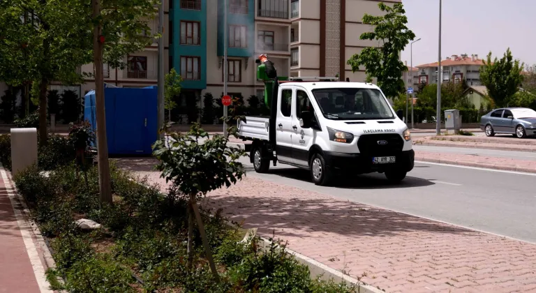 Konya Karatay’da kurban bayramı öncesi ilaçlama mesaisi