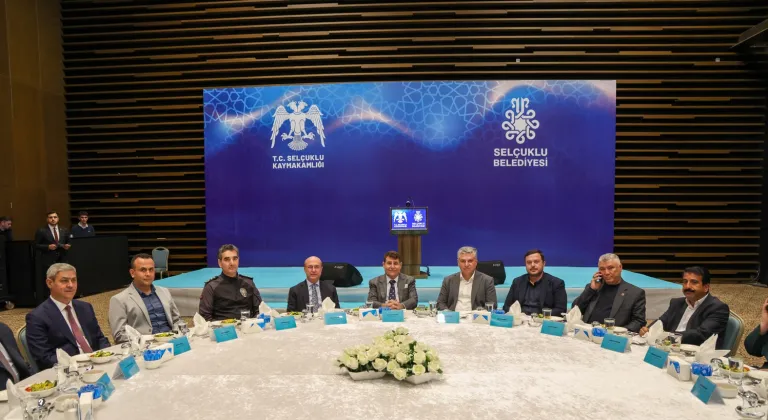 Konya Selçuklu Belediyesi’nden anlamlı veda programı