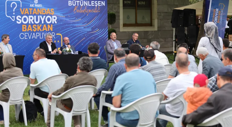 Konya Selçuklu’da Başkan Pekyatırmacı vatandaşlarla buluştu