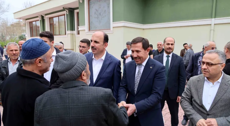 Konya'da başkanlar vatandaşla buluştu