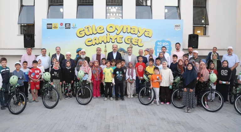 Konya’da “Güle Oynaya Camiye Gel” Buluşması