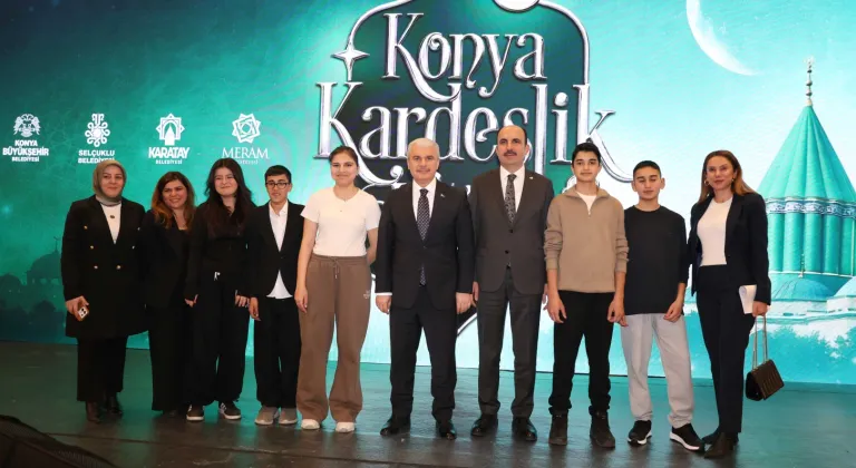 Konya'da kardeşlik iftarı