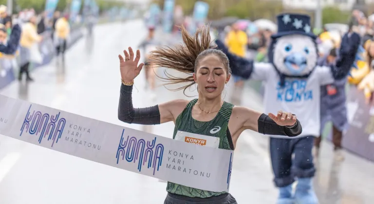 Konya'da 'Maratonun Renkleri'nde kazananlar belli oldu