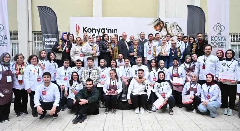 Konya’da yöresel lezzetler yarıştı