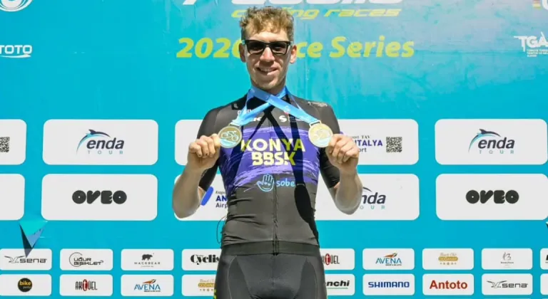 Konyalı genç bisikletçiden çifte şampiyonluk