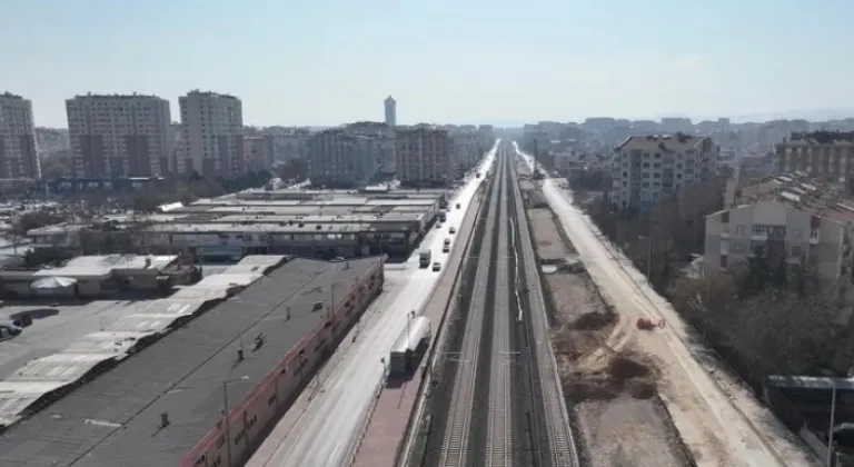 KONYARAY Banliyö Hattı’nın Birinci Etabı 23 Kilometreye Ulaştı