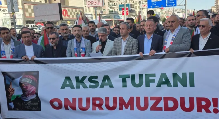 Kudüs'ün kardeş şehri Mardin’den Ortak Ses: 5 Dilli Tepki