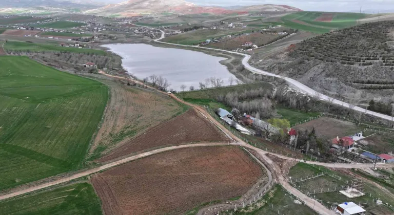 Kuruma riski altındaki Kızılca Göleti yeniden suya kavuştu