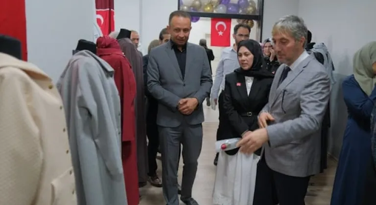 Kütahya’da kursiyerlerin ürünleri sergide beğeni kazandı