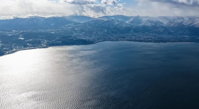 Kuvvetli yağış Sapanca Gölü’nü 8 santimetre yükseltti