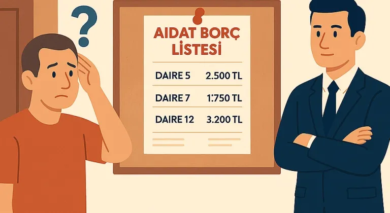 KVKK’dan apartman ve siteler için tarihi karar! Aidat borç listesi asmak yasaklandı